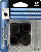 Leg Tip-Rubber-Black-5/8"