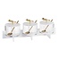 Waterdale MetaLucite Twig Dip Bowl Set