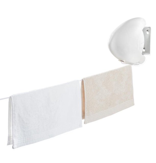 Leifheit Rollfix 80 Single Longline Wall Mounted Extending Washing Line | 83106