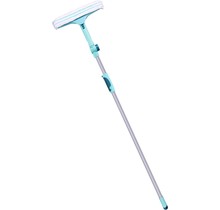 Leifheit 3-in-1 Raamwisser - met Telescoopsteel en draaiknop (110-190 cm) - 32 cm wisbreedte - click system