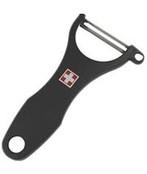 Kisag Swiss Vegetable Peeler – Flexible & Sharp, Stainless Steel Blade, 14 cm