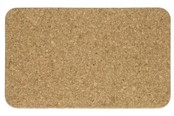 Sous-verres universels en liège C&T - Rectangulaire - Ensemble de 2 pièces
