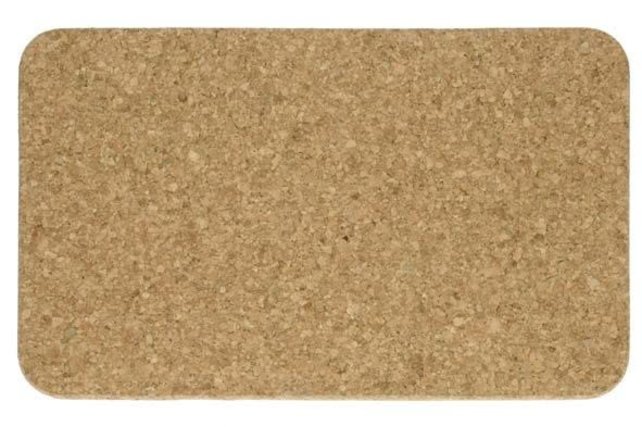 C&T Universal Cork Coasters - Rectangular - Set of 2 Pieces