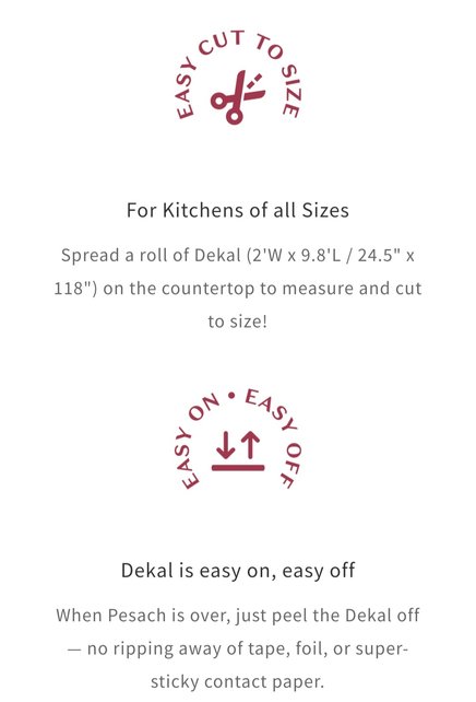 Dekal Kosher Marble Contact Paper for Countertops - 62 x 200cm