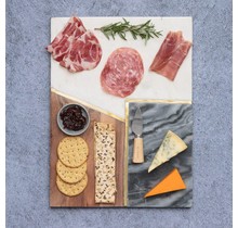 Typhoon Elements Serving board from Acacia wood, Marble