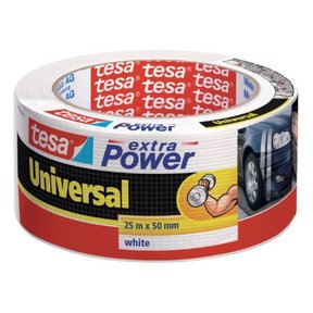 Extra Strong tape Power 25M:50mm Wit