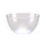 Kingzak Kingzak 60  oz  Pebbled  Bowl  -  Clear