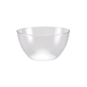 Kingzak 30  oz  Pebbled  Bowl  -  Clear