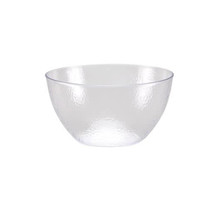 Kingzak 30  oz  Pebbled  Bowl  -  Clear