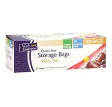 Kingzak Slider  Quart  Size  Storage  Bag