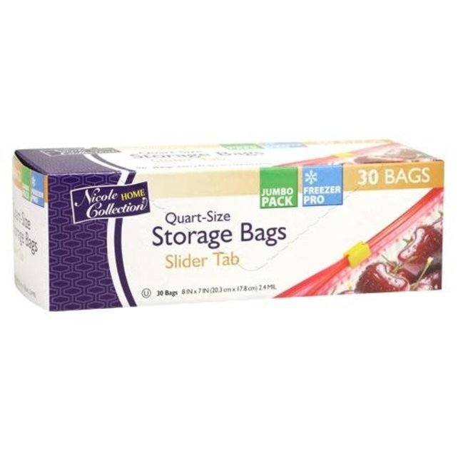Kingzak Slider  Quart  Size  Storage  Bag
