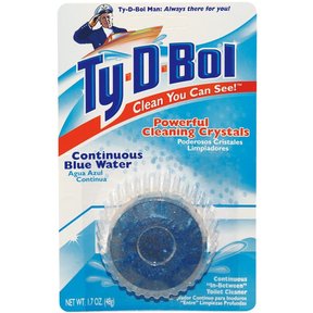 Ty-d-bol Continuous Blue Water Automatic Toilet Bowl Cleaner