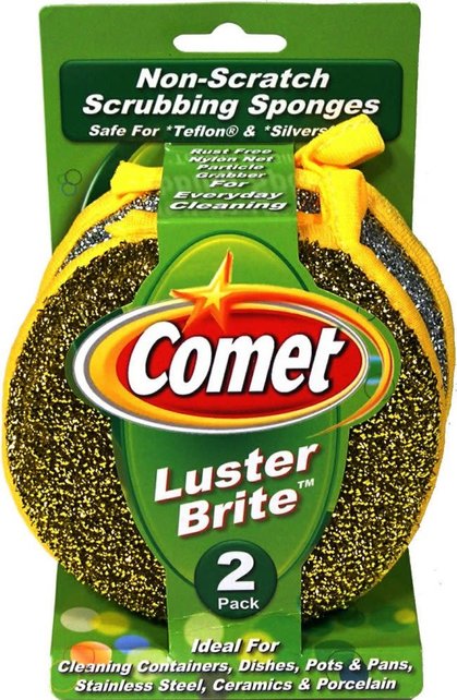 Scrub Sponge-Lustr  Brite 2pk