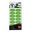 Kosher Cook Kosher Labels Green Parve Hebrew 18pk