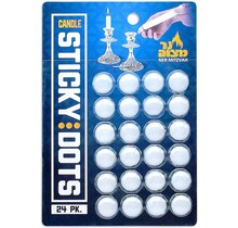 Bougie Sticky Dots 24 pièces