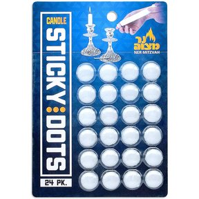 Candle Sticky Dots 24 pieces