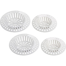 Drain Strainer Set of 4pcs - White