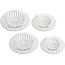 Wenko Drain Sieve Set of 4pcs - White