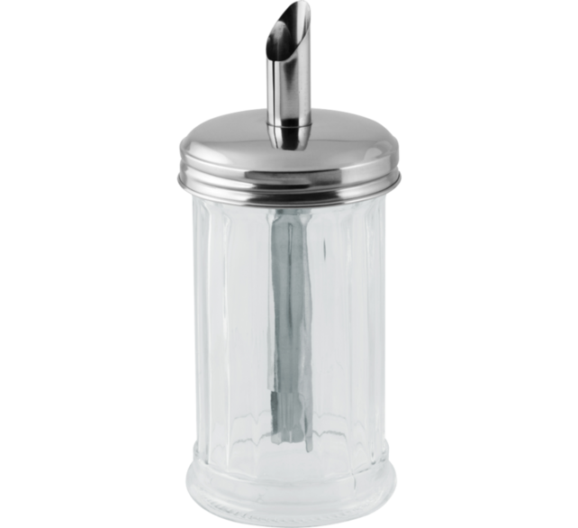 Fackelmann Shugar Dispenser Glass 17 cm
