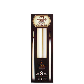 Shrage Seder Candle 8 Hours 4 Candles