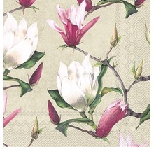 Serviettes IHR Réveillez-vous dans la crème printanière