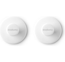 Brabantia Towel Hooks White