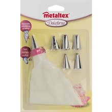 Metaltex Dolceforno Pfeifenbeutel für Schlagsahne