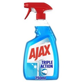 Ajax Spray 750ml Triple Action Glas