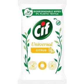 Cleaning wipes Universal Citrus 36 Wipes