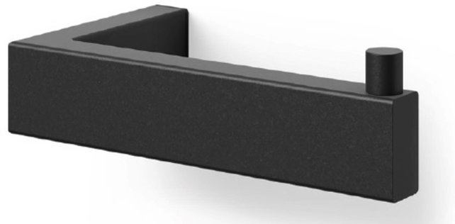 Zack Linea Toiletrolhouder - Zwart