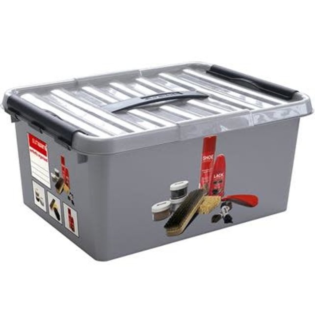 Sunware Shoe polish box 15L with insert