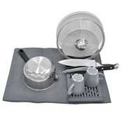 Abtropfgestell mit Abtropfmatte 2 Stk