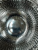 Bol de lavage martelé en acier inoxydable