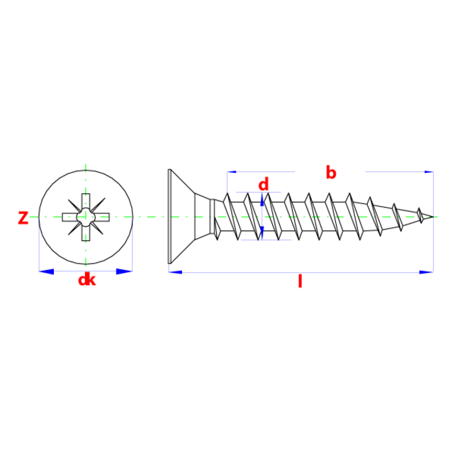 PGB Ijzerwaren GA1 3.5x25