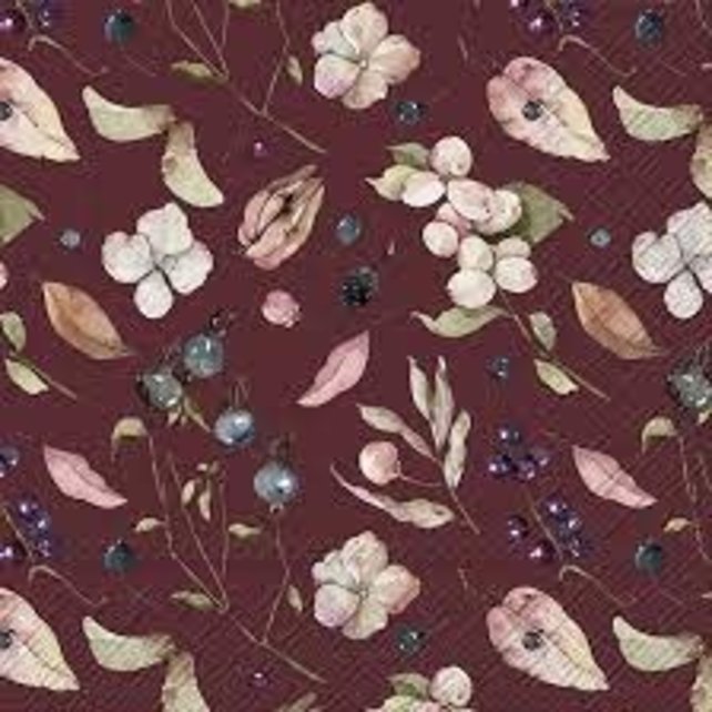 IHR Napkins Aurelia Bordeaux