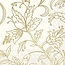 IHR IHR Napkins Golden Flower Cream Gold