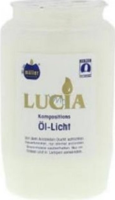 Muller Kaars Driedagenbrander - Yartzeit - Wit