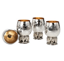 S/4 Hammered Grape Shot Cups