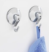 Wenko Zuighaken Klapbaar Chroom 2st