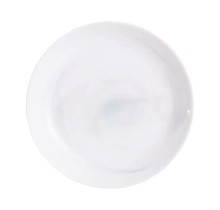 Luminarc Diwali Marmor Weißer Suppenteller Ø 20 cm – 6 Stück