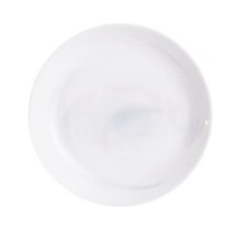 Luminarc Diwali Marmor Weißer Suppenteller Ø 20 cm – 6 Stück