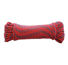 Gevlochten Touw - 6 mm - 20 meter - polypropyleen - rood