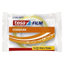 Plakband Tesa film standaard 15mmx10m