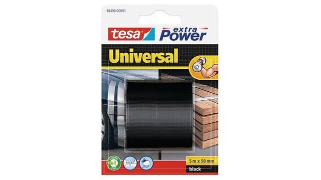 Tesa Extra power universal 5m x 50mm Black