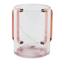 Acrylic Washing cup Rose & Gold Marble