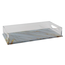 Schonfeld Collection Acrylic Tray White Marble