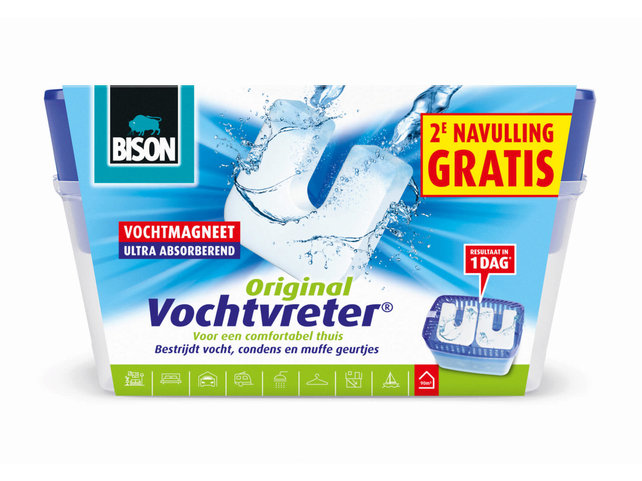 Bison Original Moisture Absorber Device 900g + 2 ultra magnets