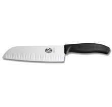 Victorinox Swiss Classic Santokumesser, geriffelte Schneide – 17 cm