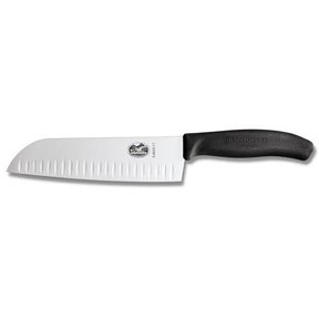 Swiss Classic Santoku Mes, Geribbelde Rand