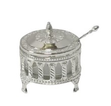 Nua Silver Plated Honey Dish